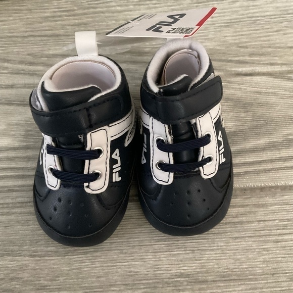 FILA Baby Dark Blue Sneakers 9-12 Months - Picture 2 of 8